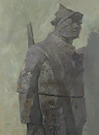 Red Army man, 2014, 150х100 cm., canvas, oil