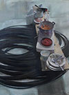 Wires, 2011, 120х150 cm, oil ,canvas