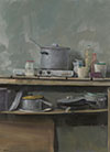 Soup, 2010, 150x130 cm, oil, canvas