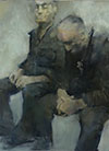 Two figures, 2013, 120х170 cm., canvas, oil